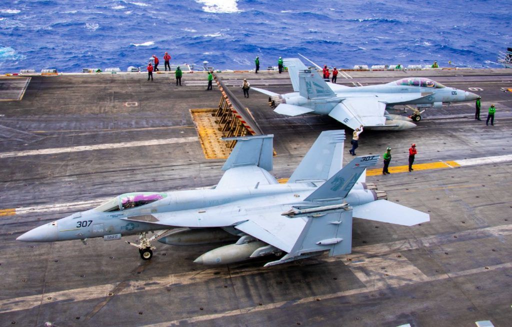 Jets on the flight deck